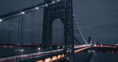 Replacing all 592 George Washington Bridge steel suspender ropes is 95% done